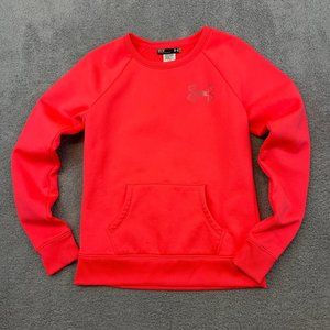 Under Armour Cold Gear Sweatshirt Women’s Medium Loose Fit Crewneck Sweater